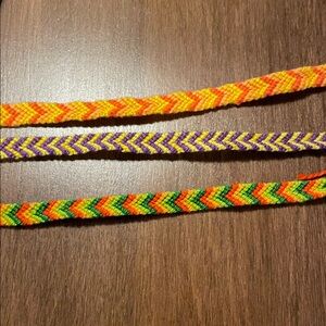 Colorful Woven Friendship Bracelets